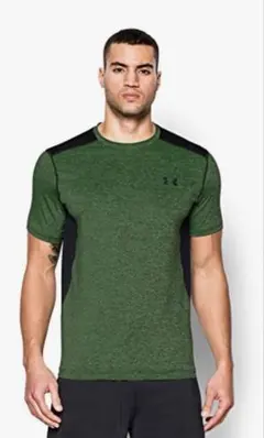 UNDER ARMOUR XL Tシャツ グリーン/ネイビー