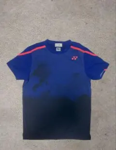 ヨネックス バドミントン用シャツ M青