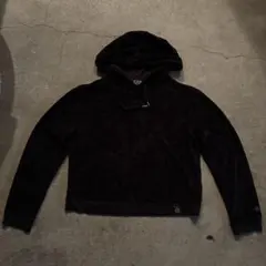 アルマーニ Armani ベロアパーカー ブラックのサムネイル