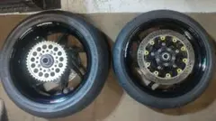 XJR400 大阪魔人メッキホイール - メルカリ