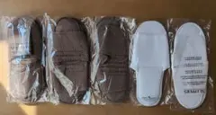 使い捨てスリッパ 5足セット