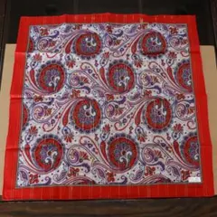 新品未使用　Christian Dior ハンカチ　スカーフ　赤