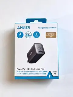 【新品未使用】ANKER PowerPort III 65W