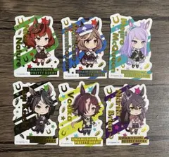 ウマ娘　ダイカットステッカーVol.2 6枚セット