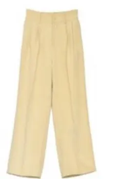 [販売枚数7万枚突破]ダブルタックカラーワイドパンツ