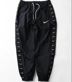 NIKE スウッシュ ライン ロゴ ナイロンパンツ Lサイズのサムネイル