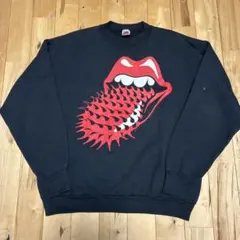 90s XL ローリングストーンズ 94/95ツアー スウェット スパイクタン