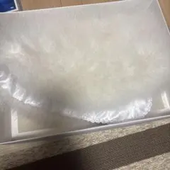 ホワイト 成人式　ファーショール