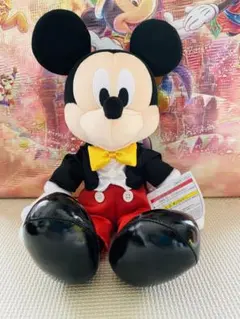 ディズニー 40周年 ミッキー ぬいぐるみ 燕尾服 夢物語