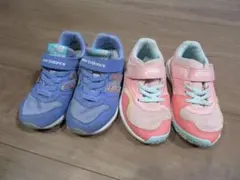 17.0㎝　キッズシューズ　2足セット　new balance　ASICS