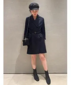 【値下げしました】【SNIDEL】スナイデル ジャケットミニワンピース