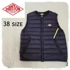 未使用級　極美品　ダントン　Danton　ダウンベスト　キルティング