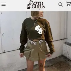 dickies OTO GIRLSで2026年購入　　プリーツスカートのサムネイル