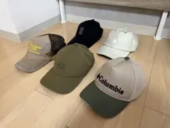 Columbia、The North Face 、Vansonキャップセット5個