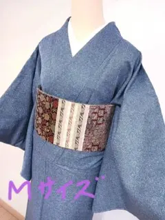 専用　染め小紋（変わり細筋文）裄66 江戸小紋のような　正絹美品 染め小紋（変わり細筋文）裄66 江戸小紋のような 正絹美品