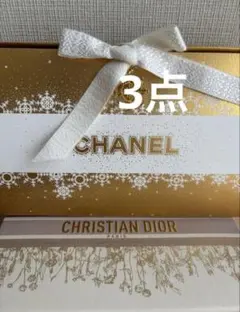 CHANEL シャネル ショッパー ギフト クラッチ ホリデー 2024 3枚