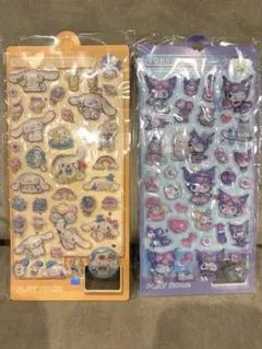 2枚セット サンリオ ウォーターイン シール シナモン クロミ