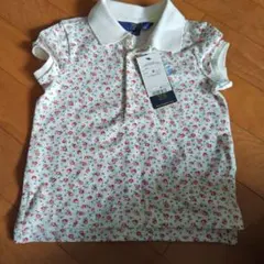 Ralph Lauren 花柄ポロシャツ 4/4T