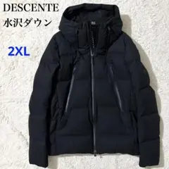 デサントゴルフ】美品ダウンジャケット g-arc Lサイズ メンズ ブラック