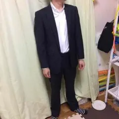 ゼニア スーツ XS以下 一つボタン 春夏