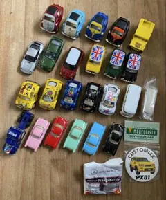 ミニカー 缶バッジ 色々 26個 まとめ売り