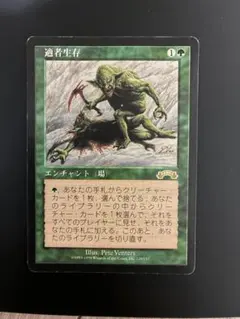 2026年最新】mtg適者生存の人気アイテム - メルカリ