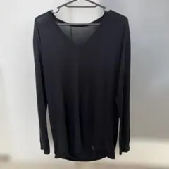 UNIQLO HEATTECH ブラック長袖Tシャツ M