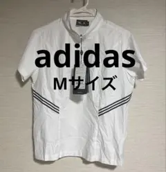 新品未使用アディダス ブルゾン ハーフジップ レディース ゴルフウェア Mサイズ