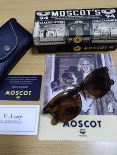 pua melia 　MOSCOT ブラウン ラウンド型サングラス pua melia 様専用 MOSCOT ブラウン ラウンド型サングラス - メルカリ