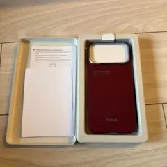 PITAKA iPhone17ProMax用ケース 赤黒 千鳥格子柄 - メルカリ
