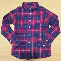 ユニクロ　チェックネルシャツ