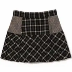 andmary Coco check pleats skirt M - メルカリ