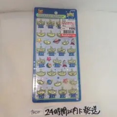 エイリアン リトルグリーンメン ボンボンドロップシール 大 ディズニー 正規品