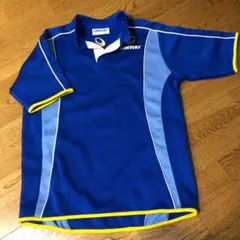 トレーニングウェア　(半袖) Lサイズ　ブルー