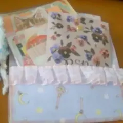 ☆セーラームーンスティック柄のローディッドペーパーバッグ☆紙もの/おすそ分け