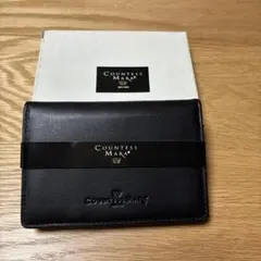 名刺入れ　Countess Mara ブラック 黒　レザー　革