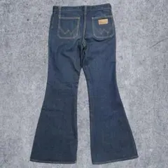 【濃紺/70s】Wrangler ベルボトム SCOVILLジップ W32