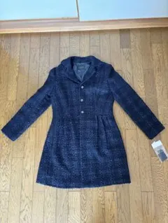 【新品未使用・着画あり】IMAGE イマージュ　ツイード（ラメ入）コートのサムネイル