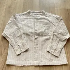 ストライプ 長袖シャツ 120cm