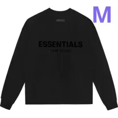 新品エッセンシャル FEAR OF GOD メンズ トレーナー ブラック男女兼用