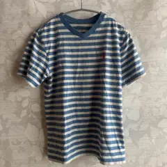 POLO RALPH LAUREN ストライプ Tシャツ M(10-12) 15