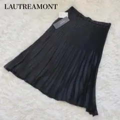 新品 LAUTREAMONT プリーツ 膝丈スカート レディースM