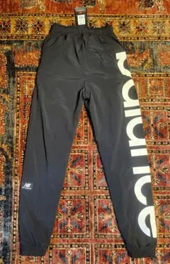 ニューバランス 裏起毛 ウィンドブレーカーパンツ ビッグロゴ 男女兼用　S