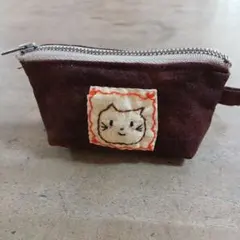 ハンドメイド ミニポーチ