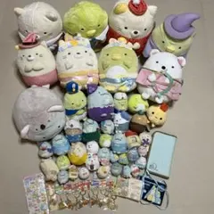 すみっコぐらし　コレクション　まとめ売り　大量　ぬいぐるみ　てのり　レア　とかげ すみっコぐらし コレクション まとめ売り 大量 ぬいぐるみ てのり レア