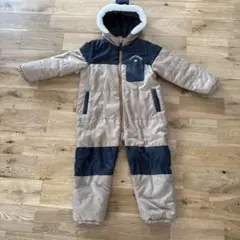 CONVERSE 子ども用スキーウェア つなぎベージュ120cm（タグ無し）