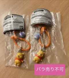 【匿名配送】ディズニー カラフルマルチチャーム プーさん 2個セット