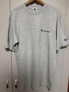 チャンピオン　90s ヴィンテージ　Tシャツ　XOライトグレー　日本製