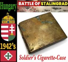 1942’s★ハンガリー軍★独ソ戦参戦兵士シガレットケース★WW2 ミリタリーのサムネイル