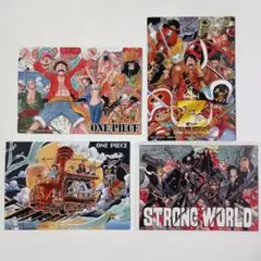 [非売品] ONEPIECE 原作イラストマグネット 4点セット
